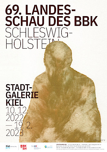 Plakat: 69. Landesschau des BBK Schleswig-Holstein, 10.12.2022 bis 19.02.2023
